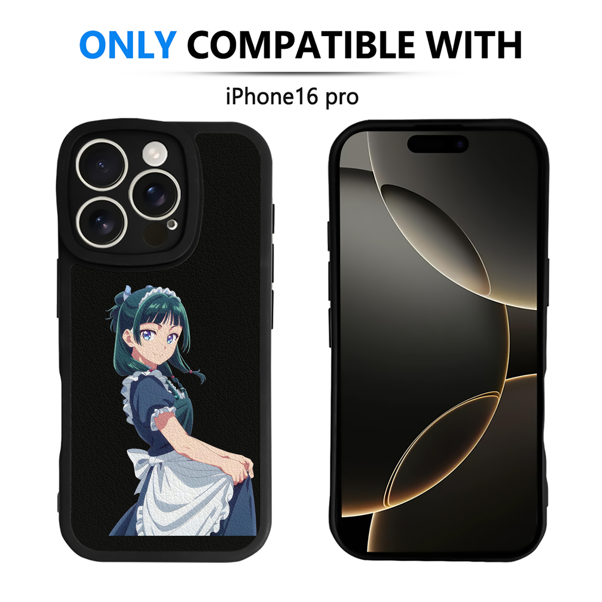 薬屋のひとりごと The Apothecary Diaries 【iPhone 16シリーズ対応】シリコンスマホケース（レザー調） 材質：シリコン